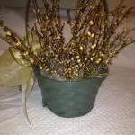 Berry Basket, Sage, Cream &..